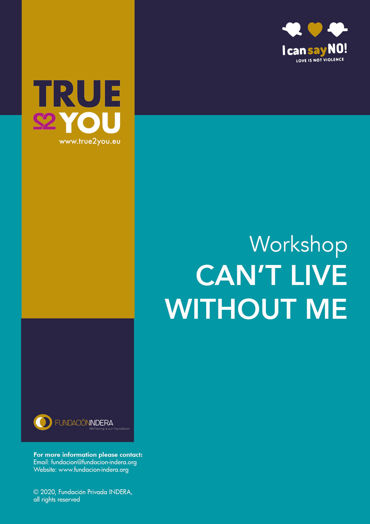 Workshop Cover Cant live wME